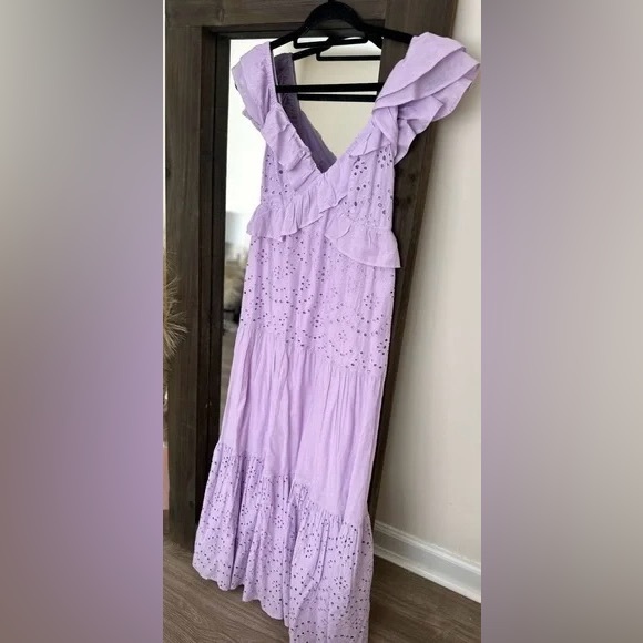 Jessica Simpson Lavender Maxi Dress - Picture 1 of 3